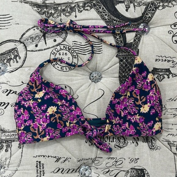 NWOT VIX PAULAHERMANNY Driss Retro Bikini Top - Picture 3 of 9